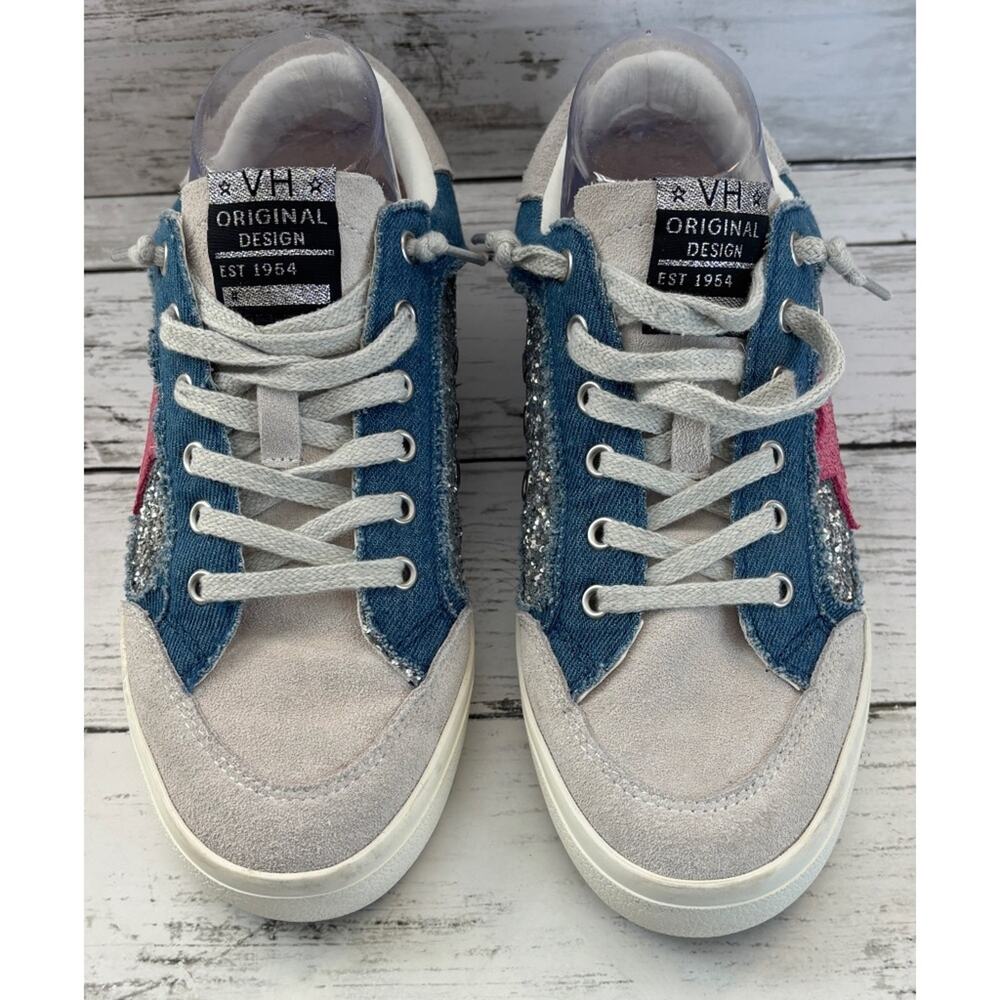 Vintage Havana Women’s Selene Denim Sparkle Sneaker (Size 7)
